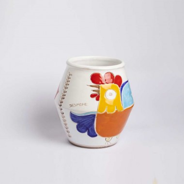 Ceramic Vase de simone pottery Folk VS537FK Ceramic Vase de simone pottery Folk VS537FK